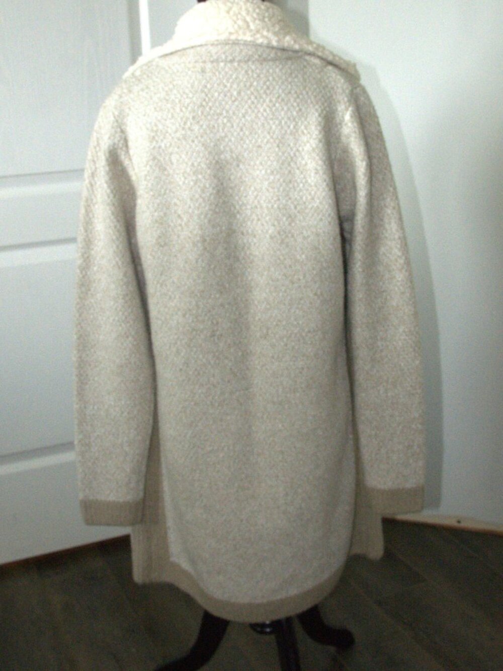 Sleeping on Snow Sherpa Lined Knit Sweater Coat from Anthropologie Women's Small - Picture 5 of 8